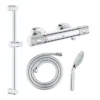 Grohe G1000 Performance Low Pressure Euphoria Shower Set