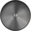 JTP Vos Brushed Black Round Stainless Steel Counter Top Basin + Waste