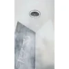 HIB Cyclone White Wet Room Inline Fan With LED Lights - Cool White