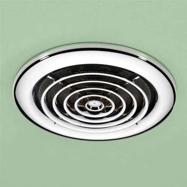 HIB Cyclone Chrome Wet Room Inline Fan - Image 2