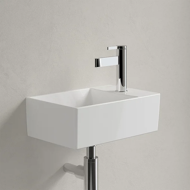 Villeroy & Boch Villeroy And Boch Memento 2.0 400 X 260mm 1TH Wall Hung Basin - Image 2