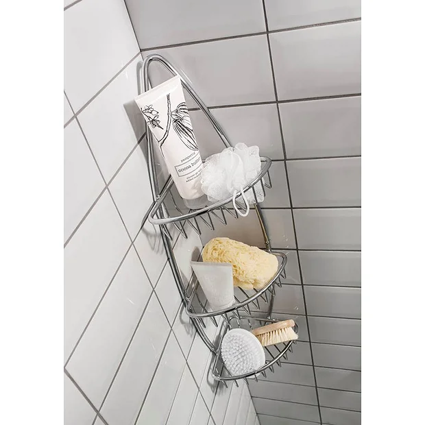 Crosswater - Solo Corner Triple Wire Basket