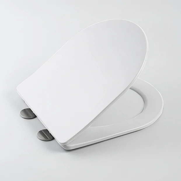 Arezzo Matt White Rimless Wall Hung Toilet Incl. Soft Close Seat - Image 4