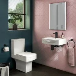 Arezzo 500 X 400 Modern Wall Mounted / Counter Top 1TH Basin