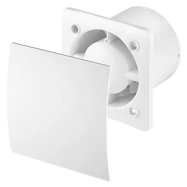 Arezzo 100mm Silent Extractor Fan - Standard - White - Image 2