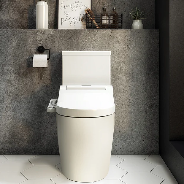 Arezzo Smart Toilet With Bidet Wash Function, Heated Seat + Dryer - Image 3