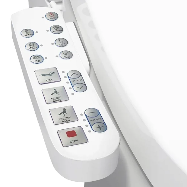 Arezzo Smart Toilet With Bidet Wash Function, Heated Seat + Dryer