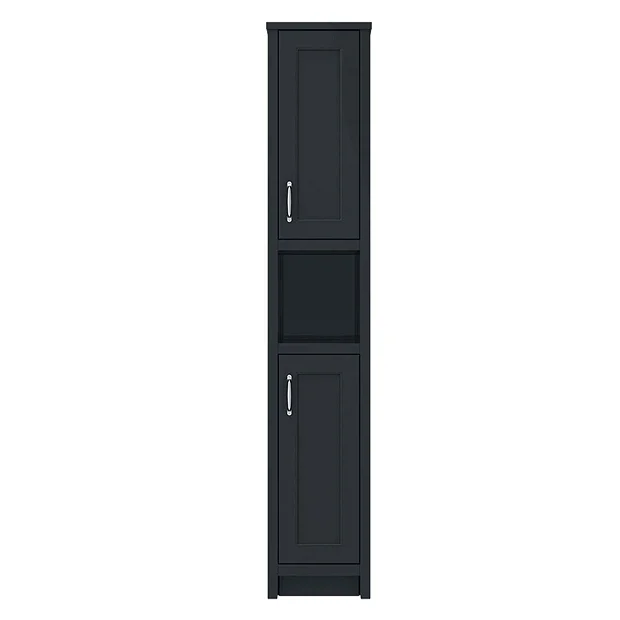 Chatsworth Traditional Graphite Tall Cabinet - Image 5