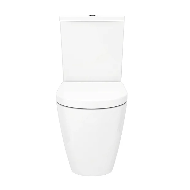 Bianco Close Coupled Modern Toilet + Soft Close Seat - Image 3