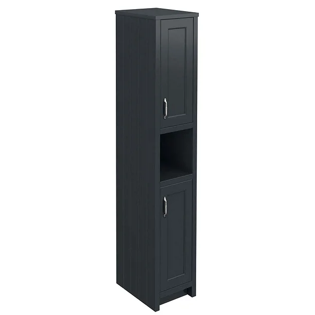 Chatsworth Traditional Graphite Tall Cabinet - Image 2