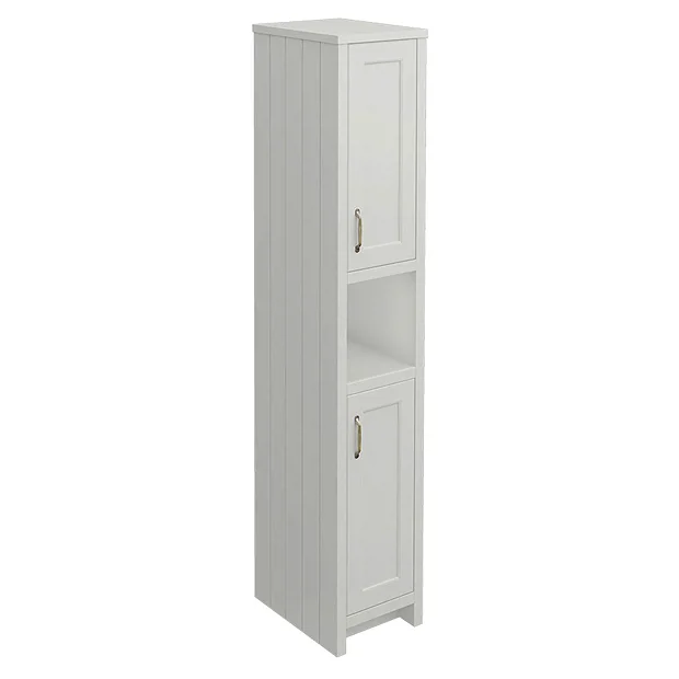 Chatsworth Traditional Grey Tall Cabinet - Image 2