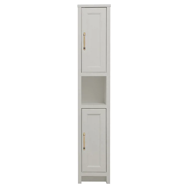 Chatsworth Traditional Grey Tall Cabinet - Image 3
