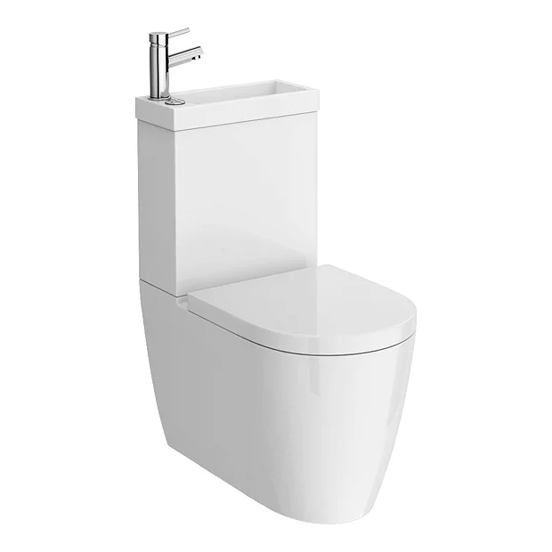 Iconic Combined Two-In-One Wash Basin + Toilet - Image 2