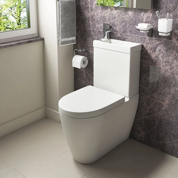 Iconic Combined Two-In-One Wash Basin + Toilet - Image 3