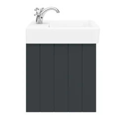 Chatsworth Traditional Graphite 560mm Wall Hung Vanity