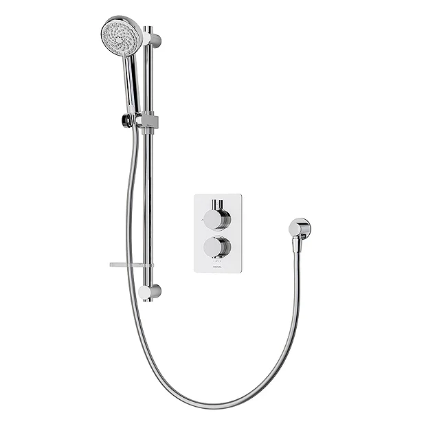 Aqualisa Dream Round Thermostatic Mixer Shower With Adjustable Head - Image 2
