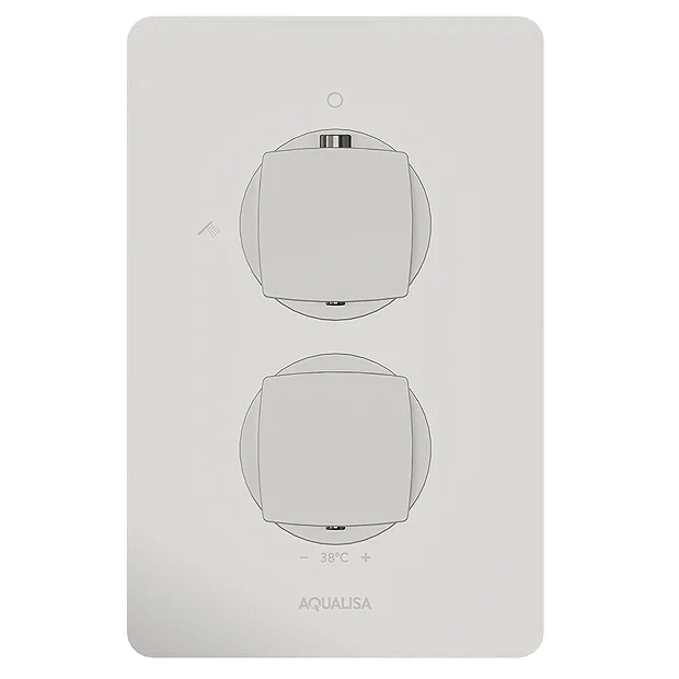 Aqualisa Dream Square Thermostatic Mixer Shower With Adjustable Head - Image 4