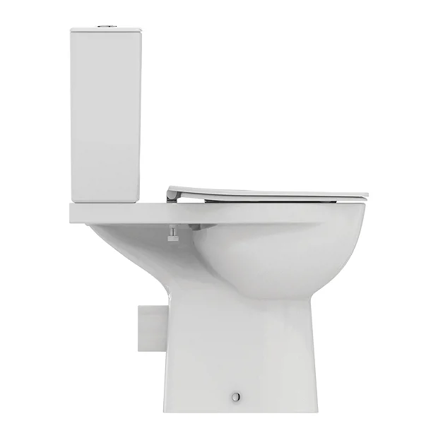 Ideal Standard Eurovit+ Comfort Height Close Coupled Toilet With Soft Close Seat