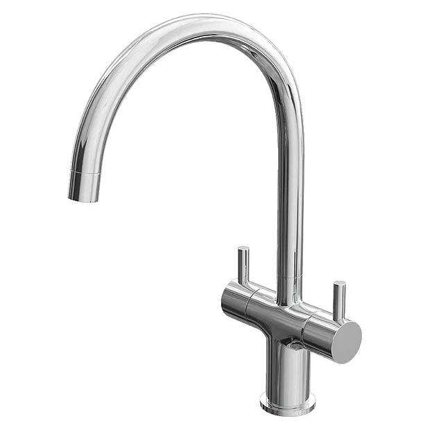 Cruze Dual Lever Kitchen Sink Mixer Chrome