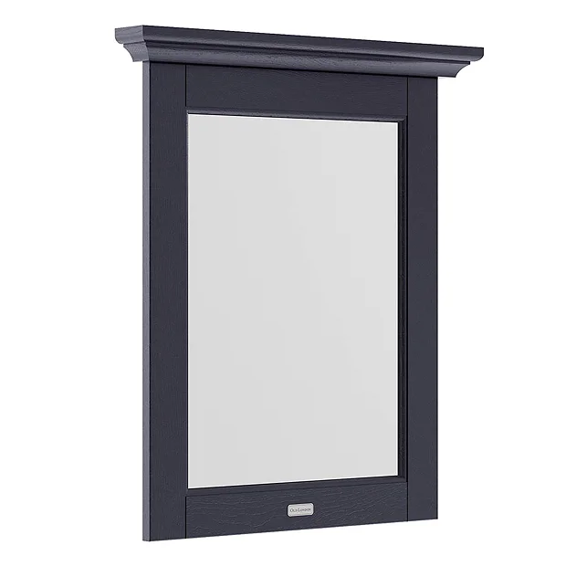 Old London 600mm Flat Mirror - Twilight Blue