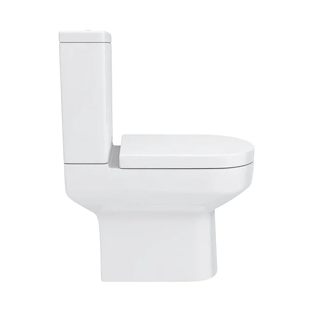 Metro Close Coupled Modern Toilet + Soft Close Seat - Image 3