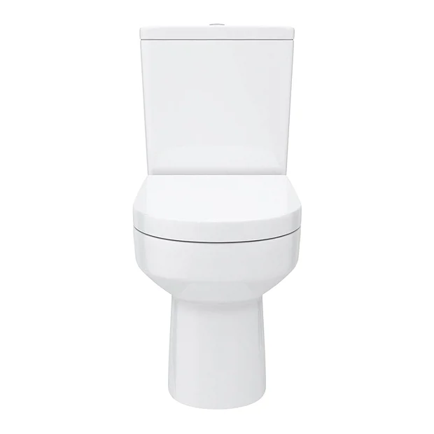 Metro Close Coupled Modern Toilet + Soft Close Seat - Image 4