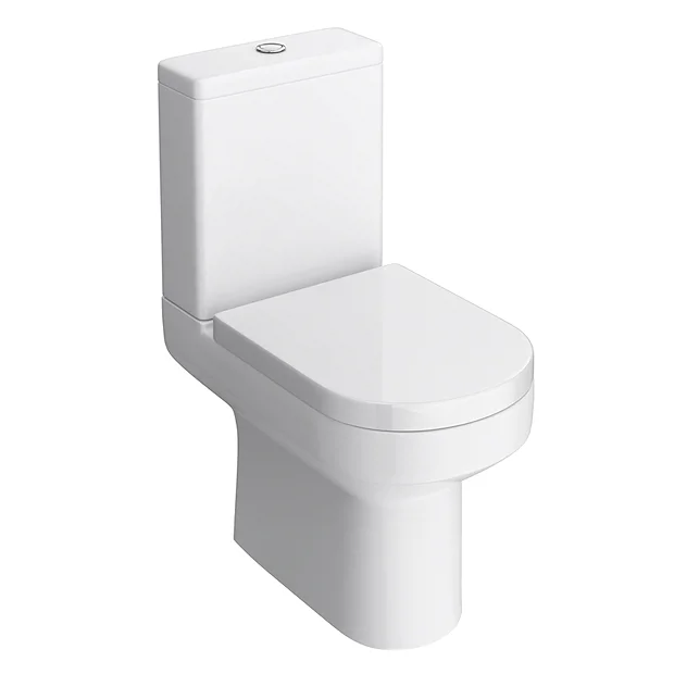 Metro Close Coupled Modern Toilet + Soft Close Seat - Image 2
