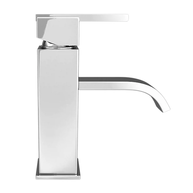 Milan Modern Mono Basin Mixer Tap - Chrome - Image 4