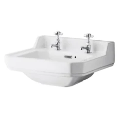 Carlton/Richmond 500mm Small 2 Tap Hole Basin