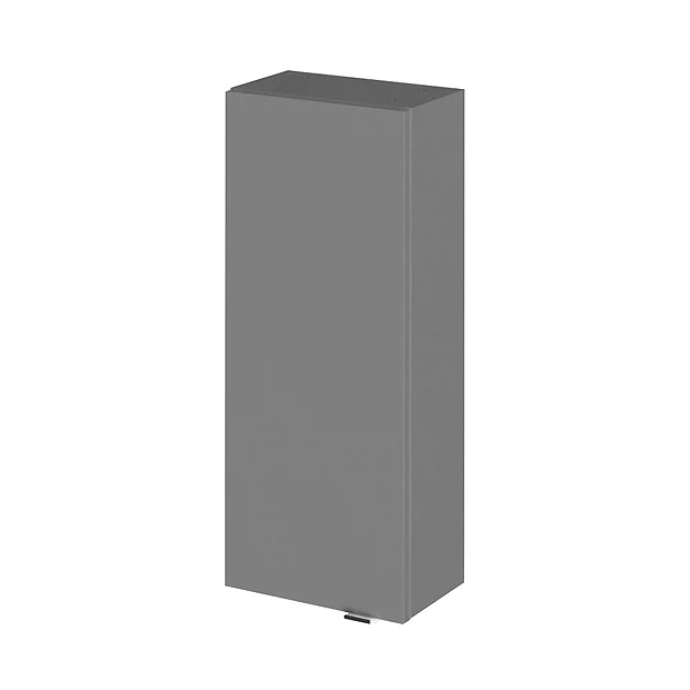 Hudson Reed 300x182mm Gloss Grey Fitted Wall Unit - Image 2