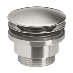 Crosswater MPRO Universal Basin Click Clack Waste - Brushed Stainless Steel Effect