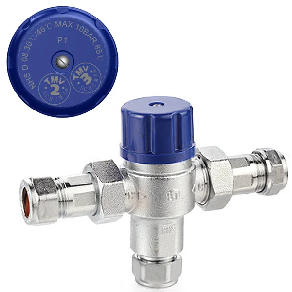 Milton 15mm Thermostatic Mixing Valve (TMV2+3 Approved) - Image 2