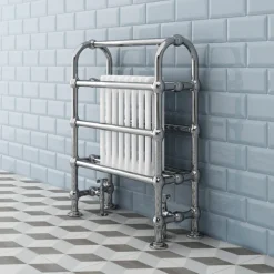 Crosby Traditional Freestanding Towel Rail Column Radiator (850 X 673mm)