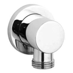 Nuie Minimalist Chrome Plated Brass Outlet Elbow