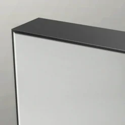 Venice Black Frame 1000 X 700mm Rectangular Mirror