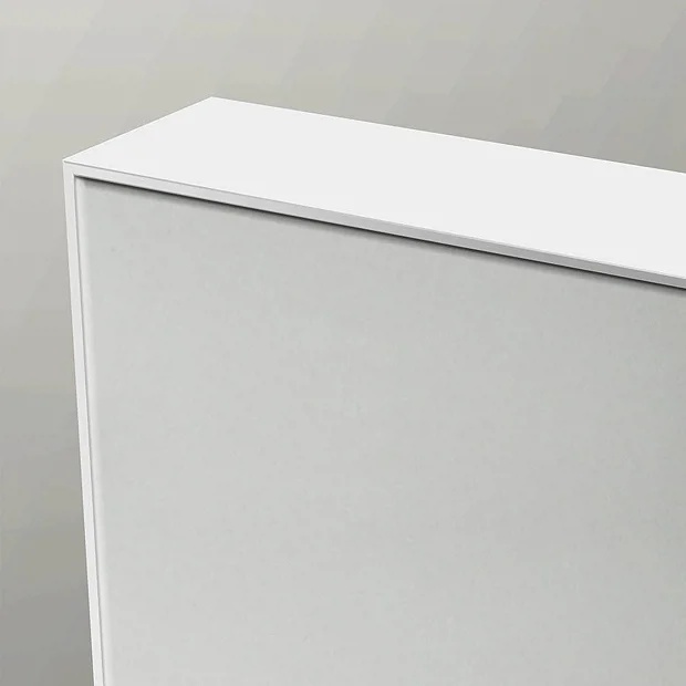 Venice White Frame 1400 X 700mm Rectangular Mirror