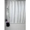 Wenko W1800 X H2000mm Deluxe White Polyester Shower Curtain